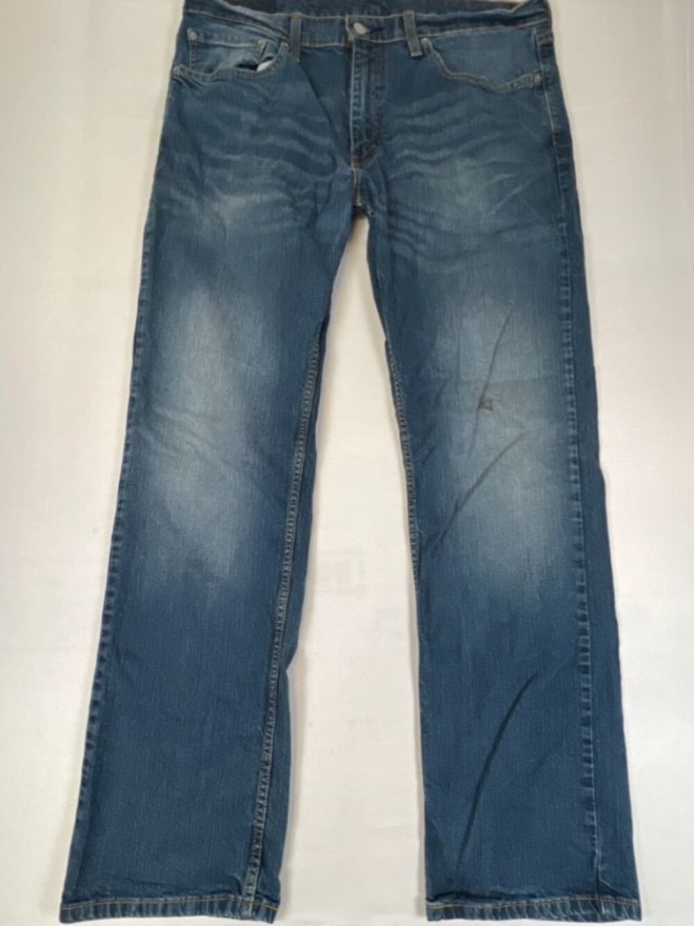 Levi's Mens Jeans 36x34 559 Relaxed Straight Leg Blue Denim Pants